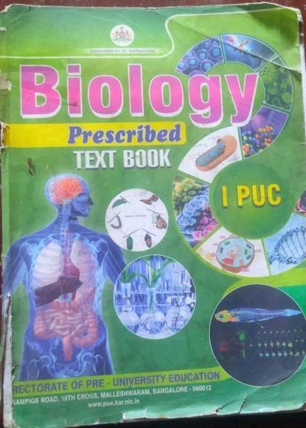 1st PUC Biology Book