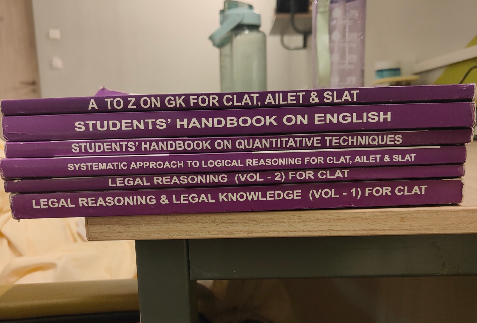 Law entrance exam books